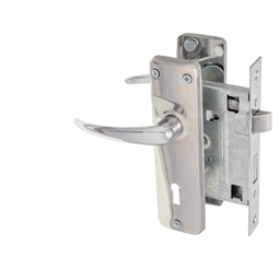 M1K10 - 2 Lever Lockset Chrome Plated -M1K10_A_L_T